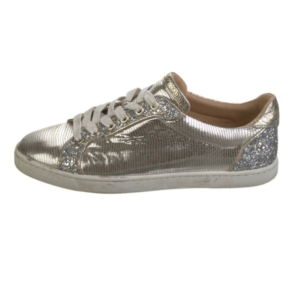 Christian Louboutin Patent Leather Low Top Sneakers - Picture 5 of 7